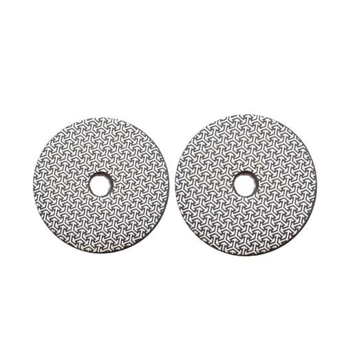 Diamant-Schleiftopf-Schleifscheiben, 80/100/125/150mm Galvanisierte Diamantpolierpads Handpolierpad Schleifpads Schleifscheibe for Glas Granit Marmor(3 INCHES 100) von TGDGFKIAS