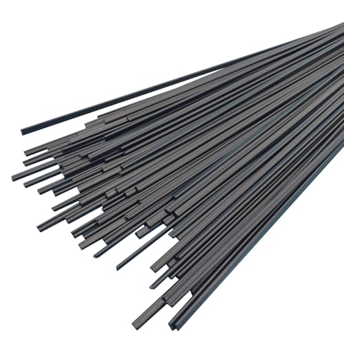 Kunststoff-Schweißdrähte, 2 Stränge PP-Material, geeignet for Teileschweißen, Gewicht 1 kg(Black) von TGDGFKIAS