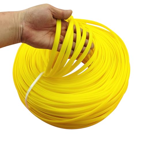 Kunststoff-Schweißdrähte, HD-PE-Material, geeignet for Schweißen von Rohren, wiegt 2,5 kg(Giallo) von TGDGFKIAS