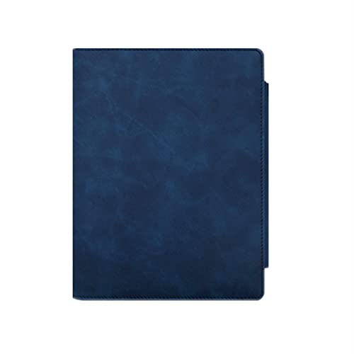 TGDGFKIAS Business Padfolio Konferenzmappe, Organizer Multifunktions-A5-Büro mit herausnehmbarem Ringbuch Business mit Reißverschluss(Navy Blue) von TGDGFKIAS