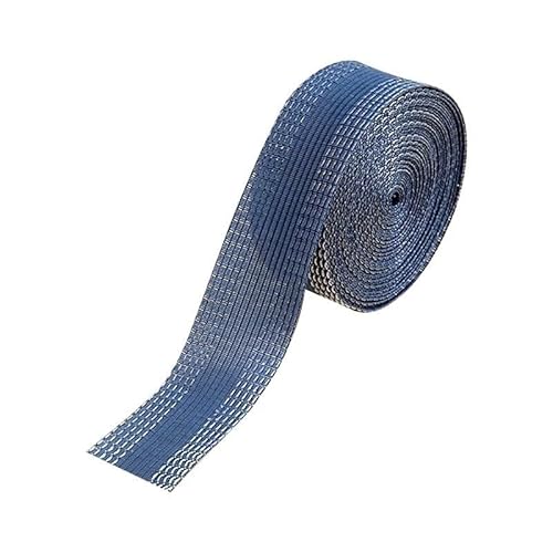 TGDGFKIAS Saumband Kein Nahtband, for Hosenbeine Kante Kürzen Band Paste Saum Eisen auf Kleidung Jeans Hosen Länge anpassen Saum Band(Blu,1mx2.5cm) von TGDGFKIAS