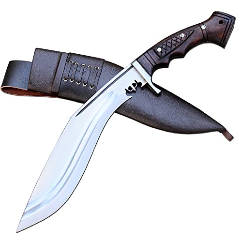 Authentisches Gurkha-Khukuri-Messer – Kukri – 30 cm lange Klinge. Handgefertigtes Khukuri – handgeschmiedet in Nepal – geschärft und gebrauchsfertig von THE NEPAL