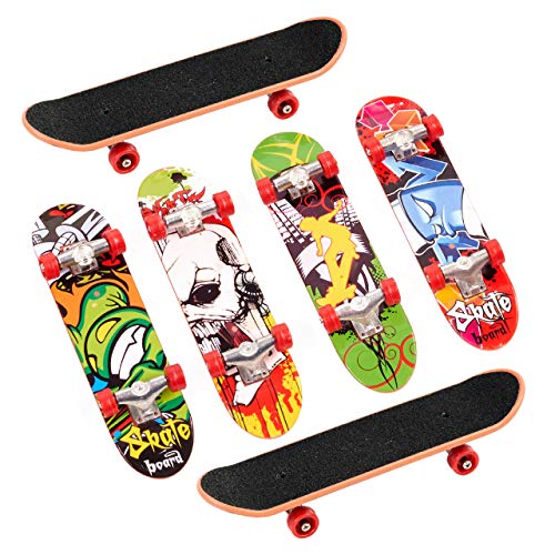 THE TWIDDLERS Mini Finger Skateboards - Kindergeburtstag Mitgebsel, Mitbringsel, Gastgeschenke, Partytütenfüller, Give Aways für Jungen (12) von THE TWIDDLERS