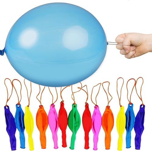 THE TWIDDLERS 50 XL Robuste Punch Luftballons 46cm - Sortierte Farben - Party-Spiel, Kindergeburtstage, Hochzeiten, Kinderpartys von THE TWIDDLERS