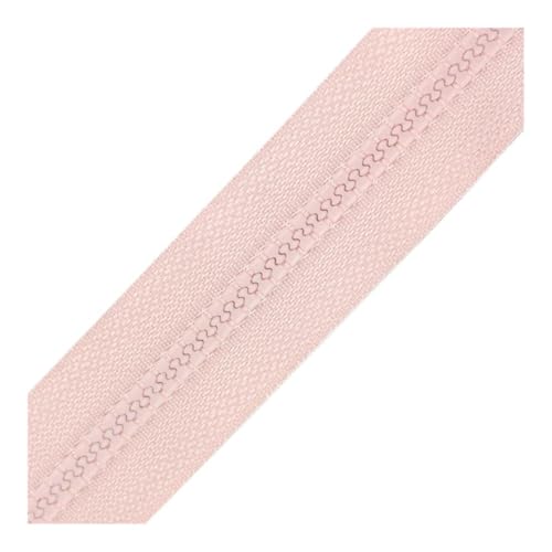 3 Stück 40-120 cm Harzspulen-Reißverschlüsse für Schneider, Nähen, Handwerk, Nylon-Reißverschlüsse, Großpackung, 24 Farben (Fleischrosa, Option 1_60 cm) von THEDAYBABY