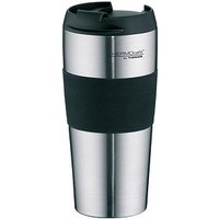 THERMOcafé by THERMOS Isolierbecher PRO schwarz, silber 0,4 l von THERMOcafé by THERMOS