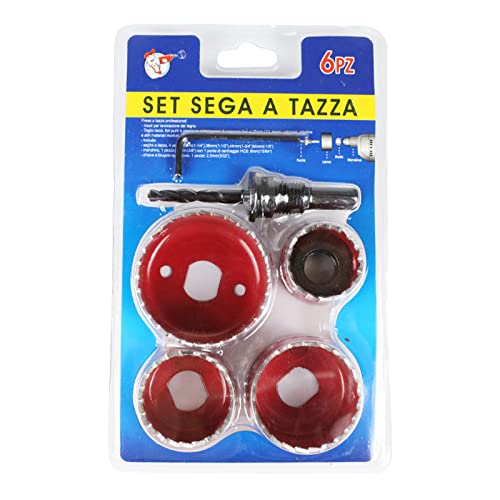 1Set 32-54 Mm Bi Metal Holzlochsäge Set Für Holzbearbeitungsblech Plastik Aluminium Bohrbohrmaschine Bit Werkzeug 1Set 32-54 Mm Bi Metal Holzlochsäge Set Für Holzbearbeitungsblech Plastik Aluminium Bohrbohrmaschine Bit Werkzeug von THINCAN