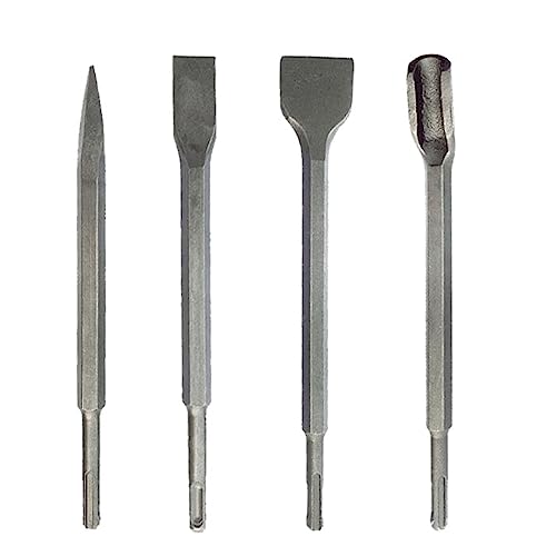 4PCS Meißel Set Shank Electric Hammer Bohrer Bit Point Flache Meißelmauerwerkzeuge Für Betonziegelmauer 4PCS Meißel Set Shank Electric Hammer Bohrer Bit Point Flache Meißelmauerwerkzeuge Für Betonziegelmauer von THINCAN