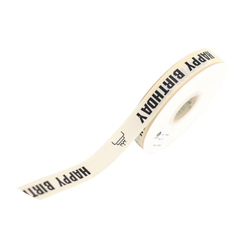 Alles Zum Geburtstag Ribbon Dekorative Band Blumen Ribbon Kreative Worte Band Für Geschenkpackung Geburtstagstortendekorationen Alles Zum Geburtstag Ribbon Dekorative Band Blumen Ribbon Kreative Worte Band Für Geschenkpackung Geburtstagstortendekorationen von THINCAN