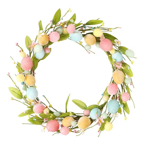 Künstlicher Oster-Blumenkranz, exquisit, handgefertigt, schönes Blumen-Haarband mit Dekoration für festliche Anlässe von THINCAN