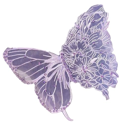 Mode Butterfly Patches Bühnenkostümdekoration Bestickte Patches Zum Personalisieren Von Outfits Mode Butterfly Patches Bühnenkostümdekoration Bestickte Patches Zum Personalisieren Von Outfits von THINCAN