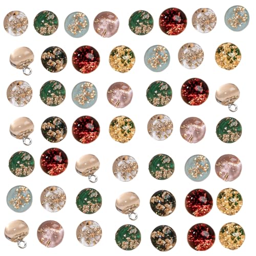 Perlenknöpfe in verschiedenen Farben mit Goldfolie für chinesische Cheongsam-Perlen, traditionelle Perlenverschlussknöpfe, Kleidung von THINCAN