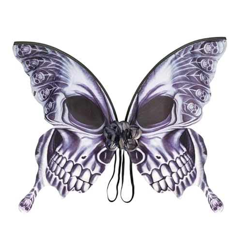 THINCAN Angel Wings Performance Costume Butterfly Black Funny Dress Up Butterfly Wings von THINCAN