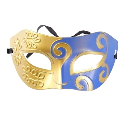 THINCAN Masquerade Mask for Women Men, Halloween Eyemask Masquerade Half Face Mask Masquerade Costume Accessories von THINCAN