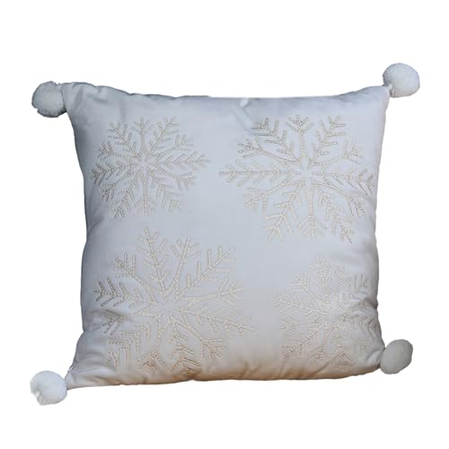 THINCAN Weihnachtskissenbezug Plüsch Kissenbezirk Home Dekorationen Stickkissen Cover Für Couchsofa Wohnzimmer Haus Heimat THINCAN Weihnachtskissenbezug Plüsch Kissenbezirk Home Dekorationen Stickkissen Cover Für Couchsofa Wohnzimmer Haus Heimat von THINCAN