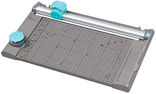 Robuste Kartonschneider, Papierschneider, A4-Papierschneider, kleiner tragbarer Brautladen, Fotopapierschneider, (Farbe: Grau) von THONGLEI