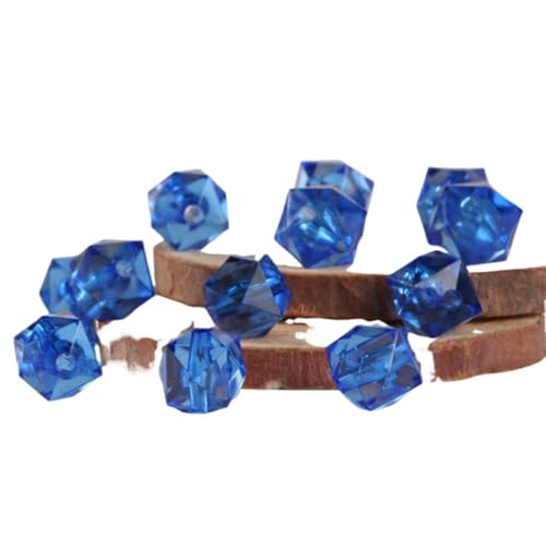 1000 Stück Glasperlen Großhandel 10 Mm Kristall Facettierte Perlen Schmuck Versorgung Für Diy-Perlen, Armbänder, Halsketten, Ohrringe & Amp; Andere Schmuck (Sapphire Blue) von THTHT