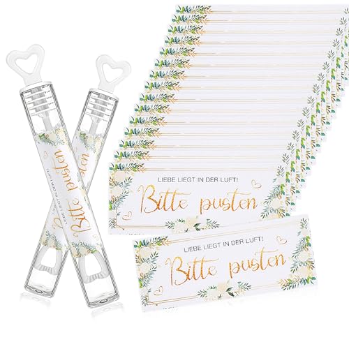 TIANCONGYUN 60 Stück Seifenblasen Hochzeit Stickers, Aufkleber Hochzeit, Wasserdicht Aufkleber, Sticker Hochzeit für Hochzeit Seifenblasen Hochzeitsgastegeschenk von TIANCONGYUN