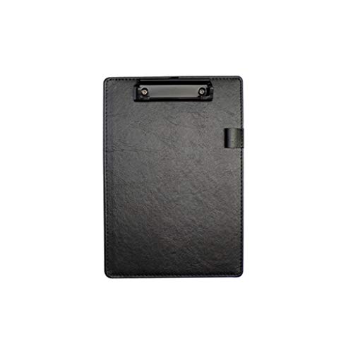 Dokument Stationery PU Klemmbrett Padfolio Clip Klemmbrett Ordner PU Leder Datei Büroklammer Board Schreibblock Ordner von TIANQUXNGI