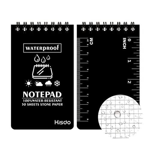 Notizblock Write in The Rain Notizbuch Notizbuch Steinpapier Pocket Notebook Allwetter-Memos Notizbuch von TIANQUXNGI