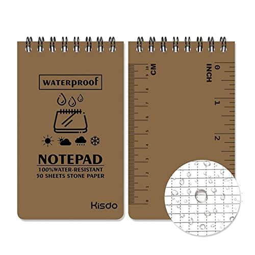 Notizblock Write in The Rain Notizbuch Notizbuch Steinpapier Pocket Notebook Allwetter-Memos Notizbuch von TIANQUXNGI