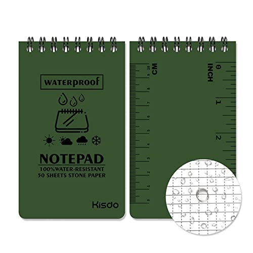 Notizblock Write in The Rain Notizbuch Notizbuch Steinpapier Pocket Notebook Allwetter-Memos Notizbuch von TIANQUXNGI