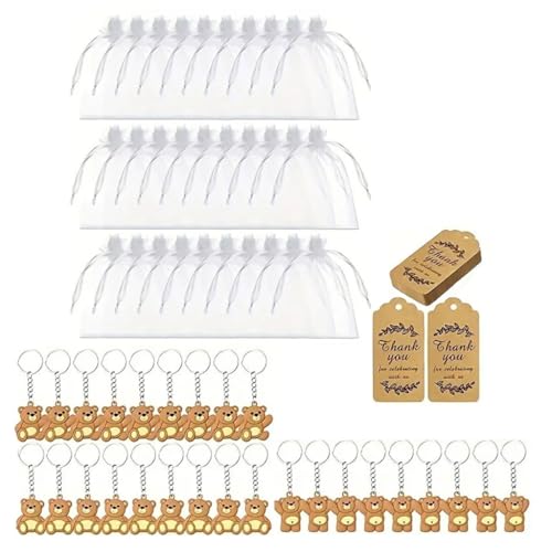 TIANQUXNGI Set mit 30 Charms, elegant, schön, Cartoon-Kostüm, Schlüsselanhänger, stabile gemischte Materialien, Schlüsselhalter, Zubehör für Enthusiasten von TIANQUXNGI