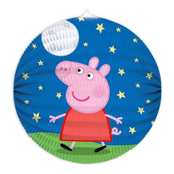 Peppa Pig Laterne, rund, 25cm von TIB Heyne