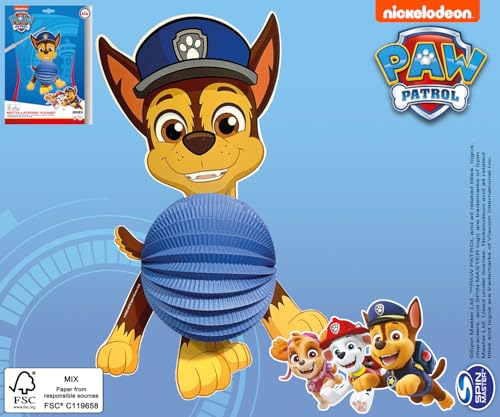 TIB Heyne 40435 - Laterne Paw Patrol, Polizei Hund Chase, für Sankt Martin, Kinder Laternenumzug von TIB Heyne