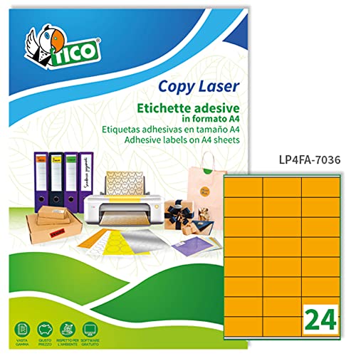 TICO lp4fa-7036 Etiketten Copy Laser Premium von TICO