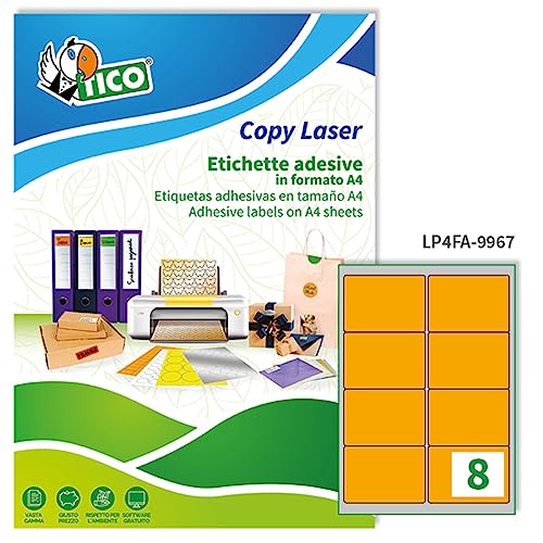 TICO lp4fa-9967 Etiketten Copy Laser Premium von TICO