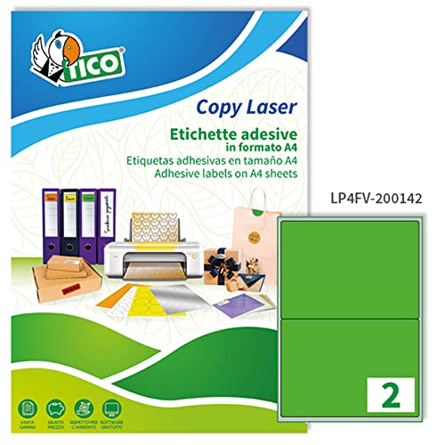 TICO lp4fv-200142 Etiketten Copy Laser Premium von TICO