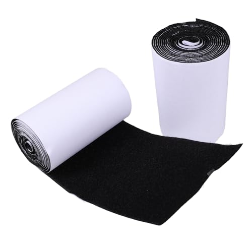 TIDTALEO 1 Rolle Spurloses Klebeband Teppiche Für Wohnzimmer Böden Teppichaufkleber Für Teppiche Teppich-slip-stopper-aufkleber Waschbarer Teppich Greifer Wohnzimmer Teppich Nylon Black von TIDTALEO