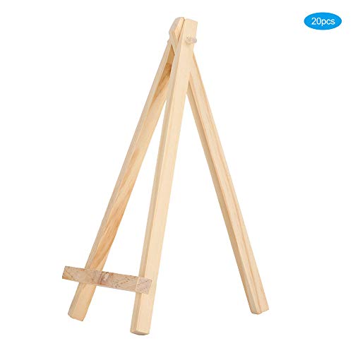 Eilständer, Art Eil -Mini -Holz -Display Staffelei 20pcs 4,3 X 7,5 Zoll Tabelle Staffelei von TIKATARER