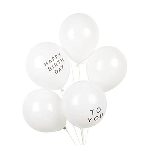 TINEASUR 100 Stück 12 Geburtstag Luftballons Hochzeitsballons Luftballons zur Babyparty Alles zum Geburtstagsballon Erinnerungsballons buchstaben ballons balloons ballonie Latexballons von TINEASUR