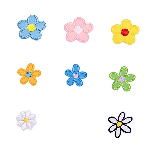 TINEASUR 12St Sonnenblumenfeld Sonnenblumen-Applikation Flicken aufnähen Kleiderflicken kinderkleider kinderkleidung mitgebseltütchen kinder costume dekoringe Sonnenblumen-Stoffaufkleber von TINEASUR