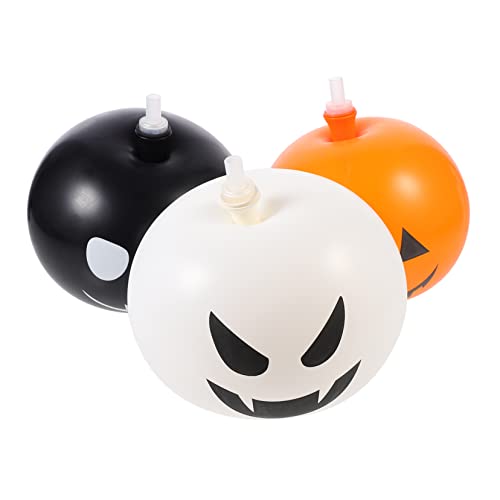 TINEASUR 15 Stück Halloween Ballon Gruseliger Party Ballon Spukhaus Ballon Halloween Party Dekorationen Halloween Kürbis Ballon Kürbis Ballons Halloween Party Ballon Emulsion von TINEASUR