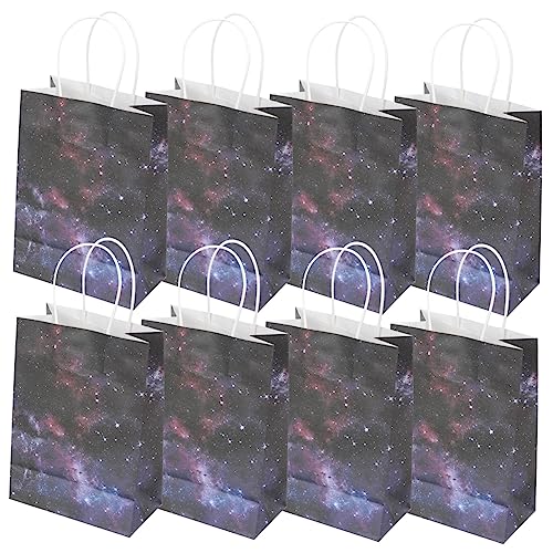 TINEASUR 16St Geschenktasche Weltraum-Partygeschenktüten Geschenktüten behandeln weihnachtspräsente geldbrse Party-Leckereien-Taschen Babypartybevorzugungstaschen Papier von TINEASUR