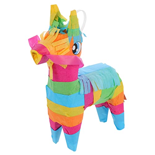 TINEASUR 1Stk Piñata Fiesta-Dekorationen, Partygeschenke Pinata-Spielzeug aus Papier Mini-Spielzeug Pinata-Feste süßigkeiten spielzeug für kinder Geburtstagsspielzeug Partyzubehör Colorful von TINEASUR