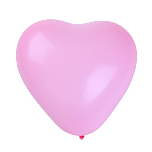 TINEASUR Herz Latexballons Verschiedenen Farben Gummiballons Für Partydekoration Hochzeiten Valentinstag Und Geburtstagsfeiern von TINEASUR