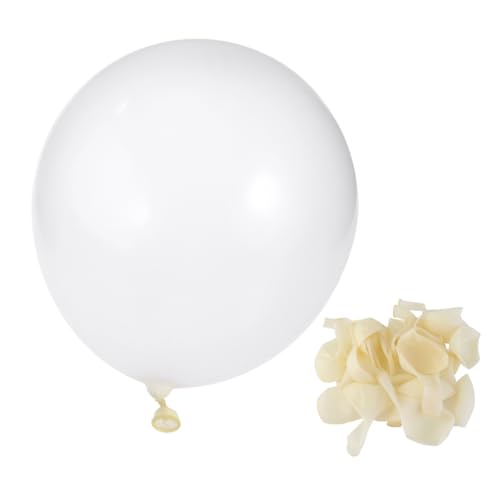 TINEASUR 25 Stück Verdickte Transparente Latexballons Für Hochzeit Und Party Ideal Dekoration Mit Konfetti Für Festliche Anlässe von TINEASUR