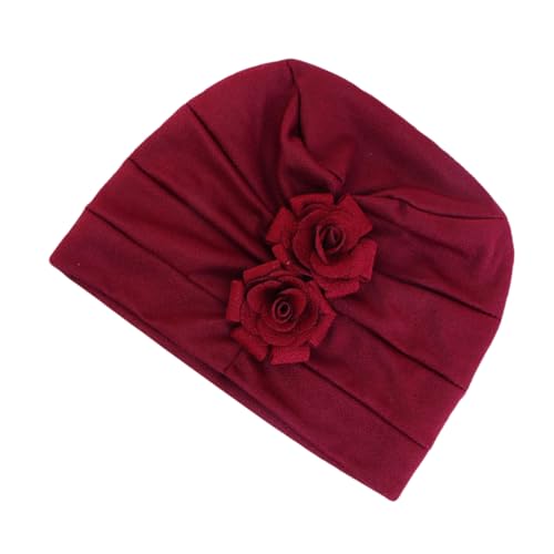 TINEASUR Turban-hut Schlafmütze Turban-haarpflegehut Schlaf-duschhut Haarpflege Hut Polyester-spandex von TINEASUR