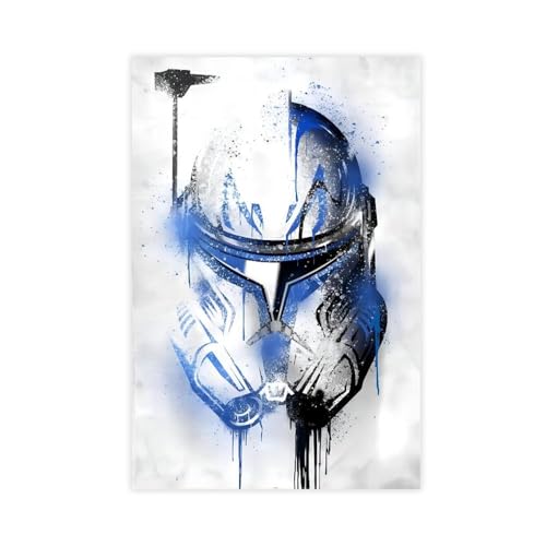 TINGTOEO Captain Rex Graffiti-Leinwand-Poster, Wandkunst, Dekordruck, Bild Gemälde für Wohnzimmer, Schlafzimmer, Dekoration, ungerahmt, 30 x 45 cm von TINGTOEO