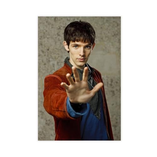 TINGTOEO Leinwand-Poster, Motiv: Schauspieler Colin Morgan 3, Wandkunst, Dekordruck, Gemälde für Wohnzimmer, Schlafzimmer, Dekoration, ungerahmt, 30 x 45 cm von TINGTOEO