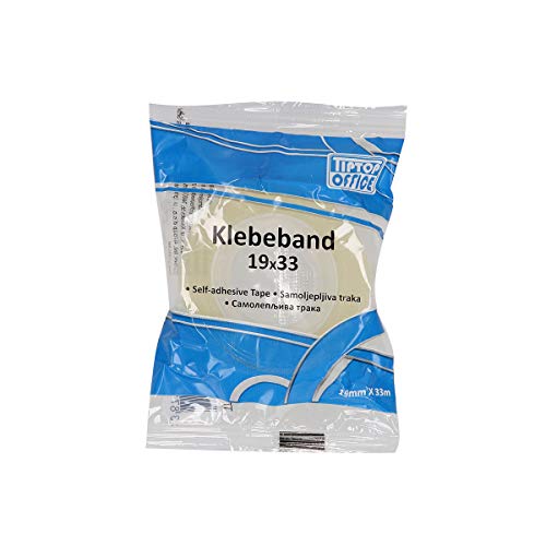 TTO Klebeband, 19x33mm, 1 Rolle von TIPTOP OFFICE