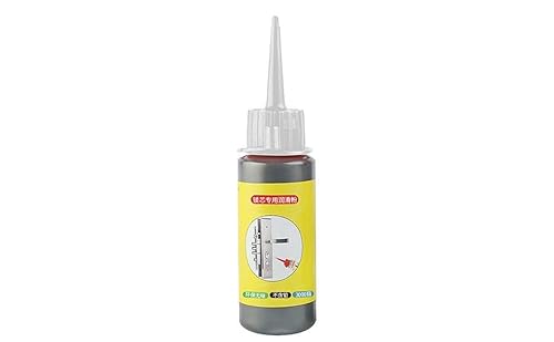 Schließzylinder-Graphit-Schmierpulver – 60 ml Graphit-Langzeitschmiermittel ohne Staub, verbessert die Leistung und Haltbarkeit durch Schließzylinder-Pulver für Fensterführungen, Schlüssel von TISSAC