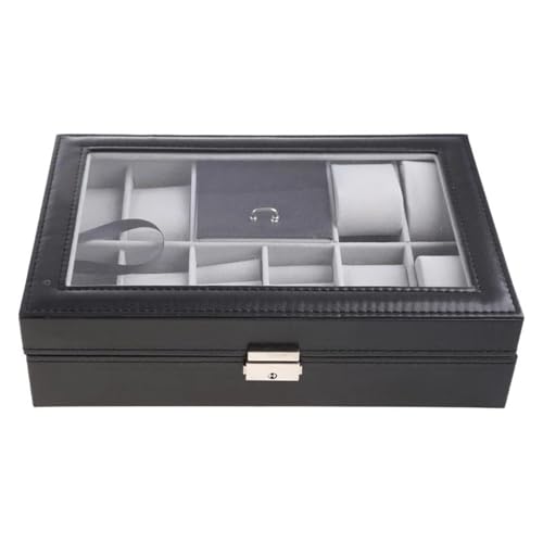 Schmuckkästchen Holz Für Etui Schmuckschatulle Uhr Geschenkbox Uhrenbox Uhrenaufbewahrung Schmuckkasten Groß Jewelry Box von TISURXQ