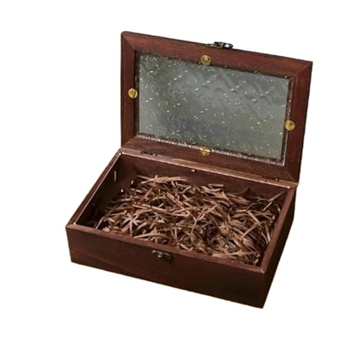 Schmuckkästchen Holz Schlichtes Holz Mit Deckel, Multifunktionale Klappboxen, Geschenkverpackung, Schmuckschatulle, Box Für Zuhause, Kleinigkeiten, Aufbewahrungsbox Schmuckkasten Groß Jewelry Box(Type von TISURXQ