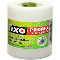 TIXO Klebefilm matt 19,0 mm x 33,0 m 3 Rollen von TIXO