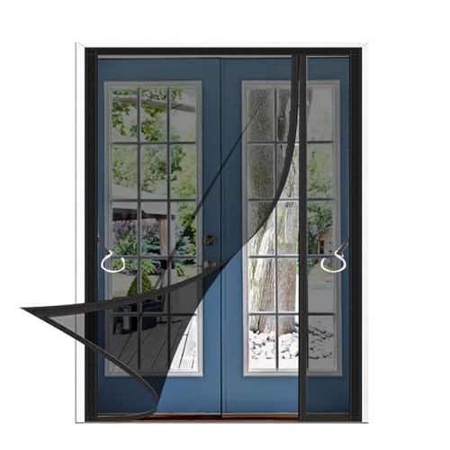 TJDWPRRD Magnetische Garage Türbildschirm, Magnetverschluss Schwerlast Netzbildschirm für Die Küchenterrasse Im Freien Tür Trennwand Netzvorhang für Speisesaal Schlafzimmer,A,0.9x2.2m TJDWPRRD Magnetische Garage Türbildschirm, Magnetverschluss Schwerlast Netzbildschirm für Die Küchenterrasse Im Freien Tür Trennwand Netzvorhang für Speisesaal Schlafzimmer,A,0.9x2.2m von TJDWPRRD